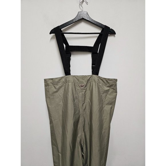 Columbia Sportswear Company fishing chest waders, neoprene stocking foot booties - Picture 5 of 7